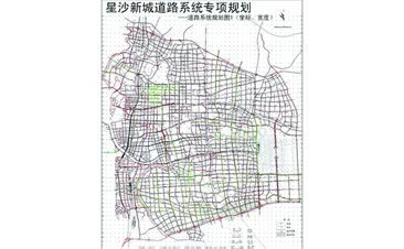 星沙新城道路系统专项规划