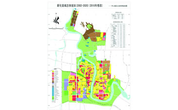 新化县城总体规划