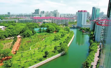 海绵城市-昔日长沙“龙须沟”，今日向阳湖